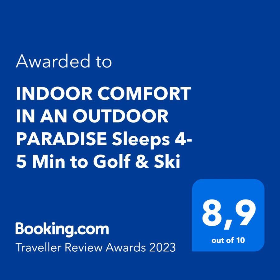 Indoor Comfort In An Outdoor Paradise Sleeps 4- 5 Min To Golf & Ski Apartment Kimberley Ngoại thất bức ảnh